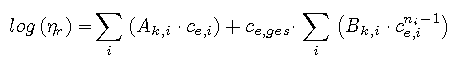 EZROCHI-Gleichung für Elektrolytmischungen